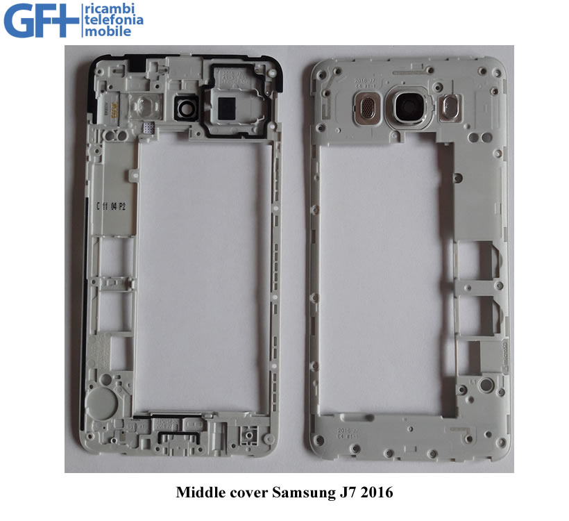 Middle Cover SM-J710F Bianco GH98-39387C
